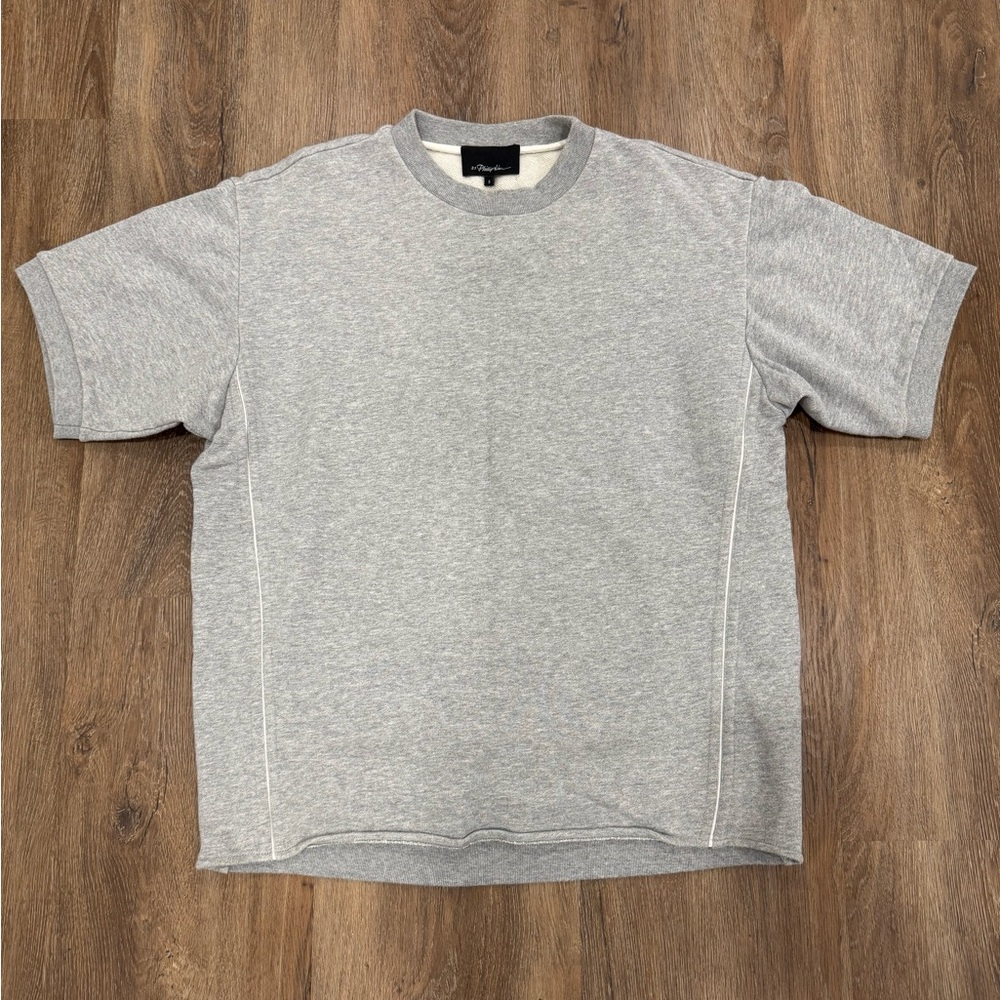 3.1 Phillip Lim Gray Crewneck Sweatshirt